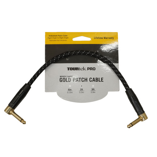 Vist Large View of Product Image Which is New TourTek 1' Cloth Patch RA-RA Gold End