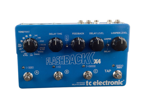 Vist Large View of Product Image Which is Used TC Electronic FLASHBACK X4 DELAY AND LOOPER