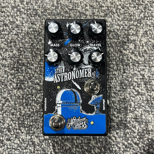 Vist Large View of Product Image Which is Used MATTHEWS EFFECTS THE ASTRONOMER V2 Guitar Reverb Pedal
