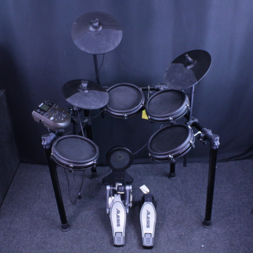 Vist Large View of Product Image Which is Used Alesis NITRO ELECTRONIC KIT W/PWR Electronic Drum Kit