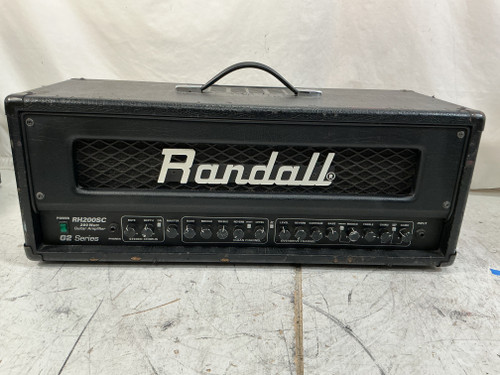 Vist Large View of Product Image Which is Used Randall RH200SC Solid State Guitar Head