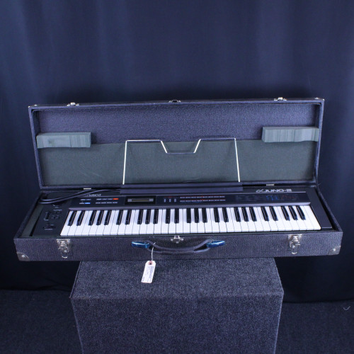 Vist Large View of Product Image Which is Used Roland JUNO 2 - 1980S Vintage 61-Key Synthesizer 61-Key