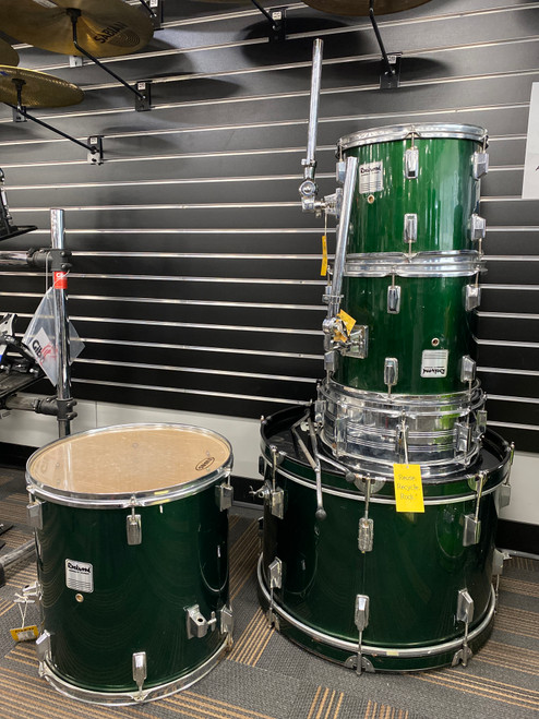 Vist Large View of Product Image Which is Used Rockwood ROCKWOOD BY HOHNER 5 PC SHELLS Drum Shell Kit Green