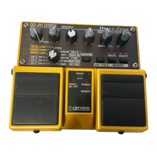 Vist Large View of Product Image Which is Used Boss OD-20 Overdrive Pedal