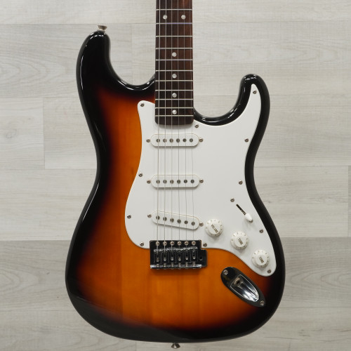 Vist Large View of Product Image Which is Used Starcaster Strat Electric Guitar Sunburst