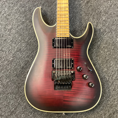 Vist Large View of Product Image Which is Used Schecter HELLRAISER EXTREME C-1 FR Super S Electric Guitar Red 6-String