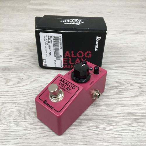 Vist Large View of Product Image Which is Used Ibanez ANALOG DELAY MINI Delay Pedal