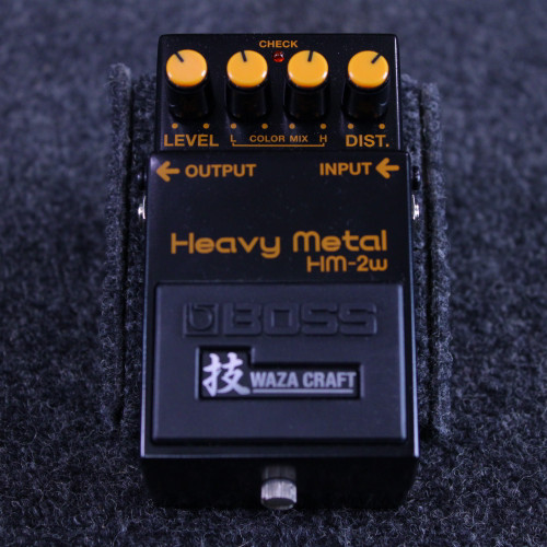 Vist Large View of Product Image Which is Used Boss HM-2W WAZACRAFT MIJ Distortion Pedal