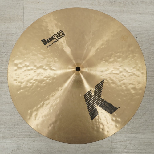 Vist Large View of Product Image Which is Used Zildjian 16" K Dark Thin Crash Cymbal