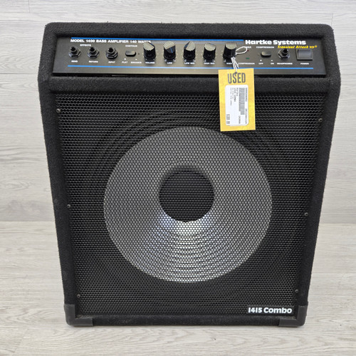Vist Large View of Product Image Which is Used Hartke 1415 Bass Combo Amp 1x15