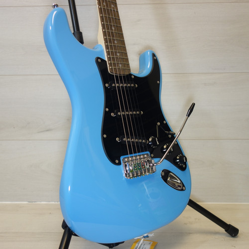 Vist Large View of Product Image Which is Used Squier SQUIER SONIC STRAT Electric Guitar Blue 6-String