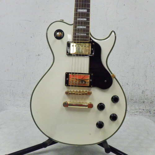 Vist Large View of Product Image Which is Used Samick Greg Bennett Avion Lp Type Electric Guitar White 6-String