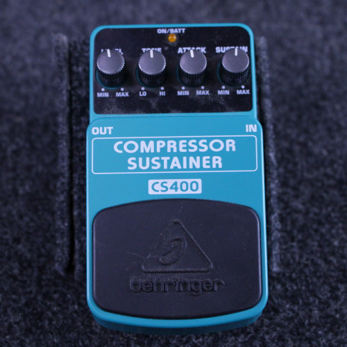 Vist Large View of Product Image Which is Used Behringer CS400 COMPRESSOR PEDAL Compressor Pedal