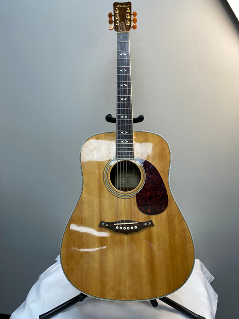 Vist Large View of Product Image Which is Used Hohner HW-90 SOLID-TOP ACOUSTIC GUITAR Solid Top Acoustic Guitar Wood