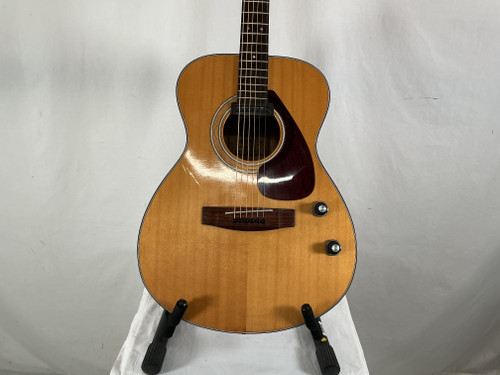 Vist Large View of Product Image Which is Used Yamaha FG-110E Vintage Laminate Top Acoustic Guitar Natural