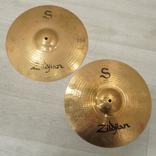 Vist Large View of Product Image Which is Used Zildjian 14" S Hi Hat Cymbal Pair