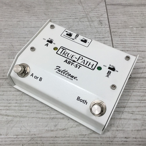 Vist Large View of Product Image Which is Used Fulltone True-Path ABY-ST Soft Touch A/B/Y Switch Pedal
