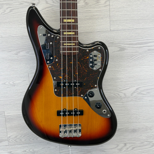 Vist Large View of Product Image Which is Used Fender Jaguar Bass MIJ 2008 Sunburst w/Featherweight HSC