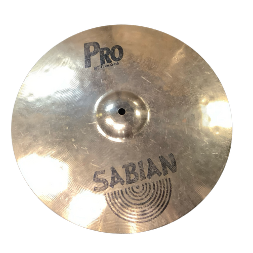 Vist Large View of Product Image Which is Used Sabian 16 PRO CRASH Cymbal 16"