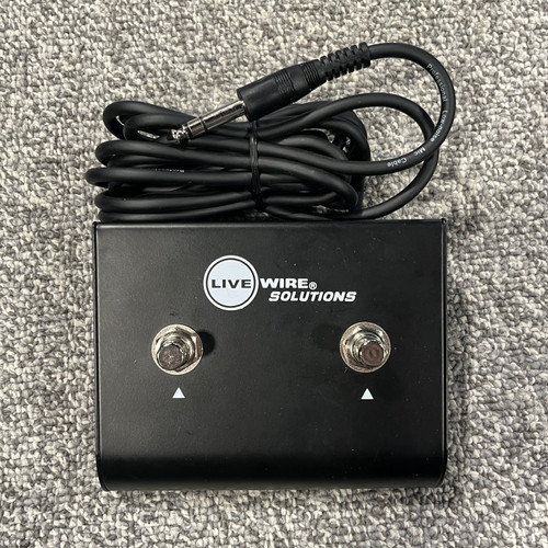 Vist Large View of Product Image Which is Used LIVE WIRE SOLUTIONS LWS22 Two Button Footswitch