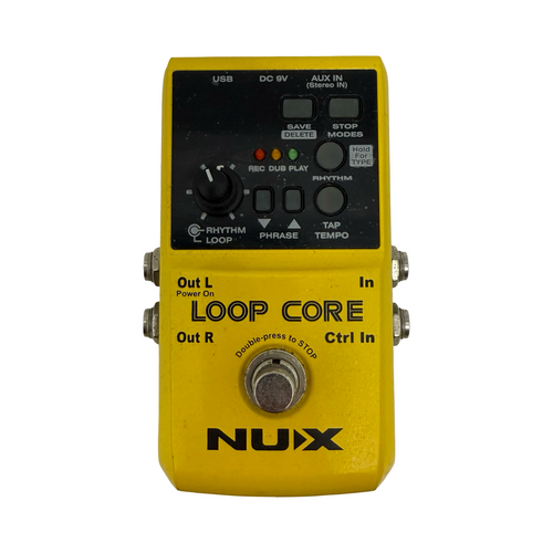 Vist Large View of Product Image Which is Used Nux LOOP CORE STEREO GUITAR LOOPER Looper Pedal