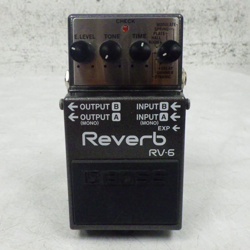 Vist Large View of Product Image Which is Used Boss Rv-6 Digital Reverb Pedal