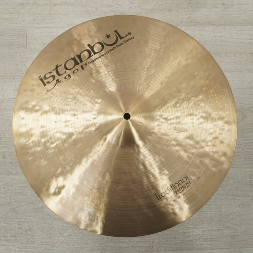 Vist Large View of Product Image Which is Used Istanbul 18" Agop Traditional Medium Crash Cymbal