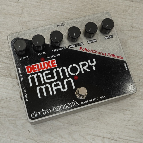 Vist Large View of Product Image Which is Used Electro Harmonix Deluxe Memory Man Delay Pedal
