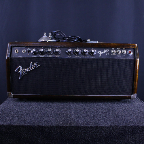 Vist Large View of Product Image Which is Used Fender 75 AMP W/ CUSTOM HEAD ENCLOSURE Vintage Tube Guitar Head