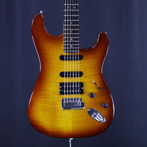 Vist Large View of Product Image Which is Used Fender AMERICAN DELUXE FMT STRATOCASTER Super S Electric Guitar Tobacco Sunburst 6-String