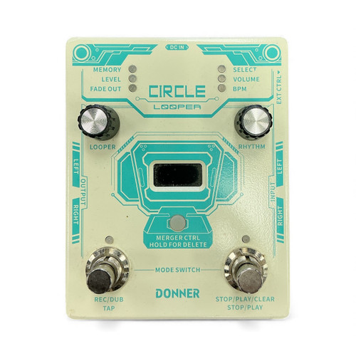 Vist Large View of Product Image Which is Used Donner CIRCLE LOOPER Looper Pedal