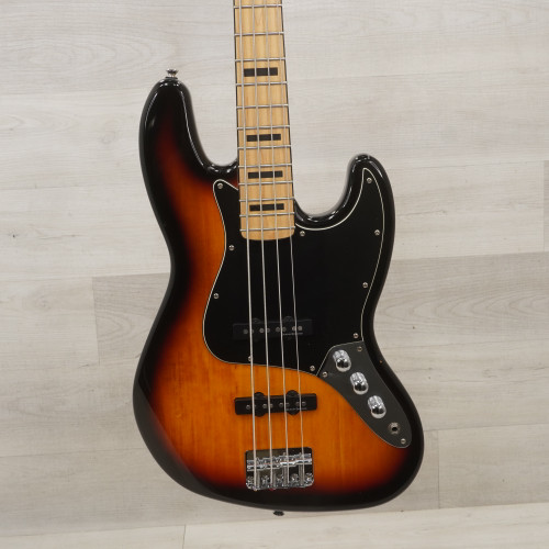 Vist Large View of Product Image Which is Used Squier Vintage Modified '70s Jazz Bass - Sunburst