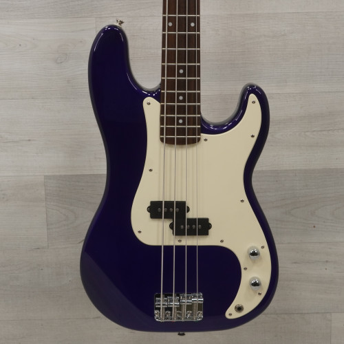 Vist Large View of Product Image Which is Used Squier Affinity Series Precision Bass - Blue - AS IS - Read Description