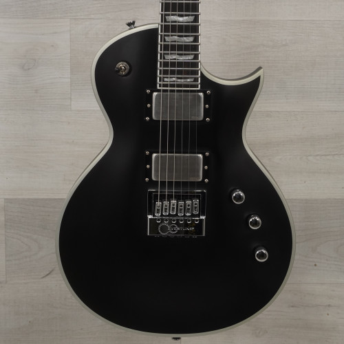 Vist Large View of Product Image Which is Used ESP LTD EC-1000 Evertune BB Electric Guitar - Black Satin