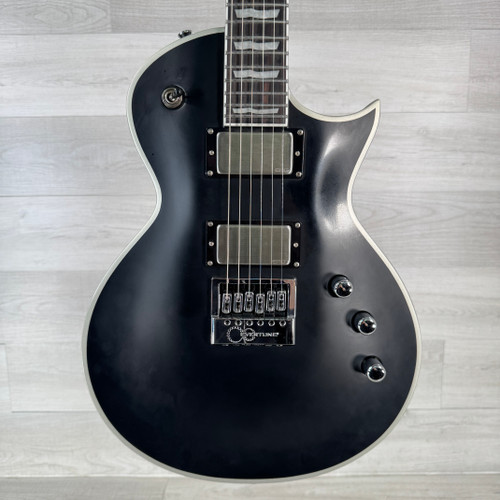 Vist Large View of Product Image Which is Used ESP LTD EC-1000 Evertune BB Electric Guitar - Black Satin