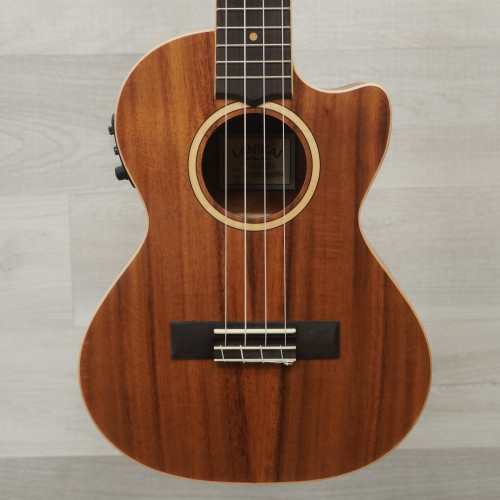 Vist Large View of Product Image Which is Used Lanikai ACST-CET Tenor Ukulele - Natural