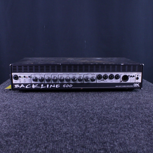 Vist Large View of Product Image Which is Used Gallien Krueger BACKLINE 600 BASS HEAD Solid State Guitar Head