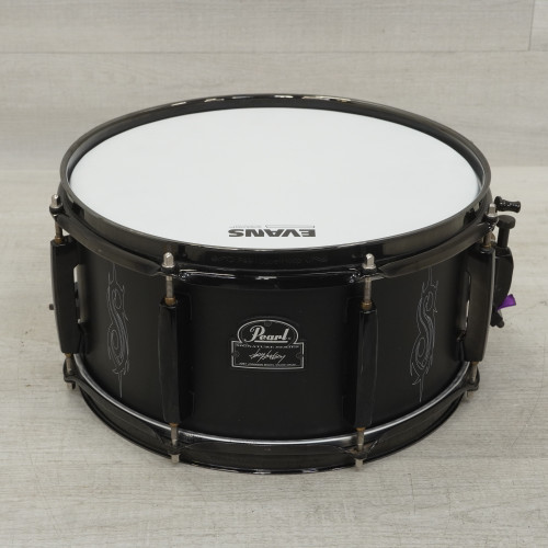 Vist Large View of Product Image Which is Used Pearl 13x6.5 JJ1365 Joey Jordison Signature Metal Snare Drum