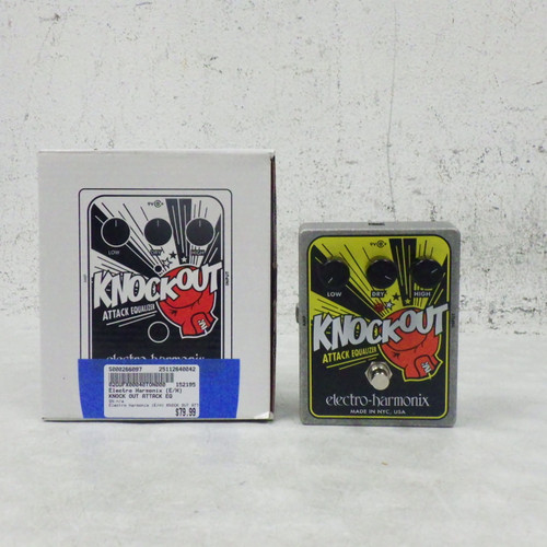 Vist Large View of Product Image Which is Used Electro Harmonix (e/h) Knock out Attack Eq Vintage EQ Pedal