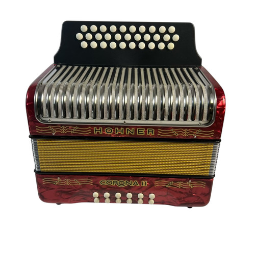 Vist Large View of Product Image Which is Used Hohner CORONA II GCF NEW CONDITION Accordion