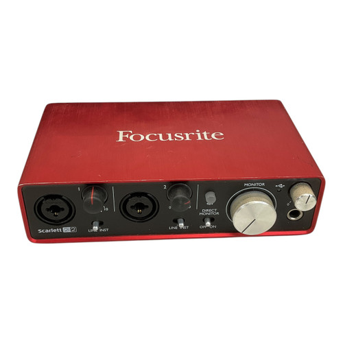 Vist Large View of Product Image Which is Used Focusrite Scarlet 2i2 2nd Gen Computer Interface 