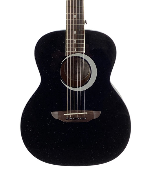 Vist Large View of Product Image Which is Used Luna Aurora Borealis 3/4 Acoustic Guitar 