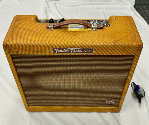 Vist Large View of Product Image Which is Used Fender TREMOLUX EC SIGNATURE 1 x 12 Tube Combo Amplifier 1 x 12