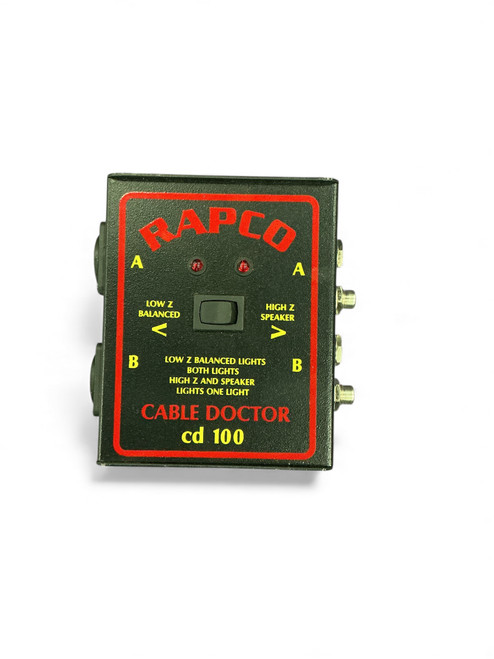 Vist Large View of Product Image Which is Used Rapco CABLE DOCTOR CD-100 Pro Sound Accessory