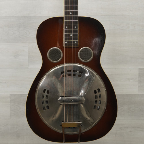 Vist Large View of Product Image Which is Used Dobro Square Neck Vintage Resonating Guitar