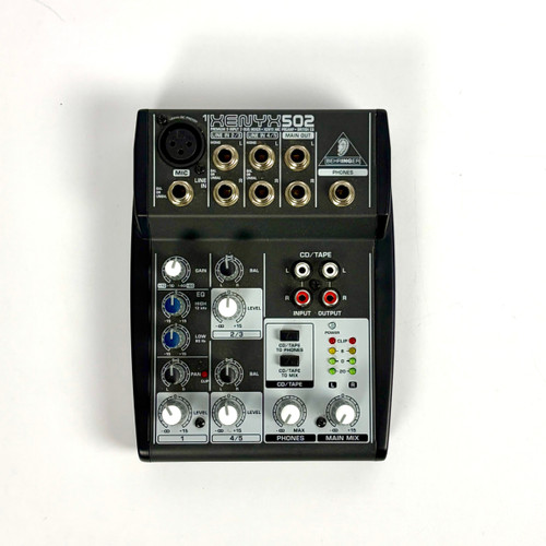 Vist Large View of Product Image Which is Used Behringer XENYX502 Compact Mixer