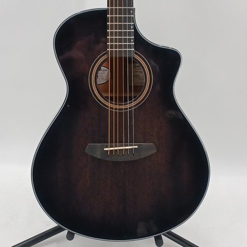 Vist Large View of Product Image Which is Used Breedlove WILDWOOD CONCERT BLACKBIRD CE Solid Top Acoustic Guitar Black