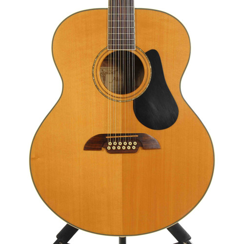 Vist Large View of Product Image Which is Used Alvarez AJ417-12 Solid Top Acoustic Guitar Natural