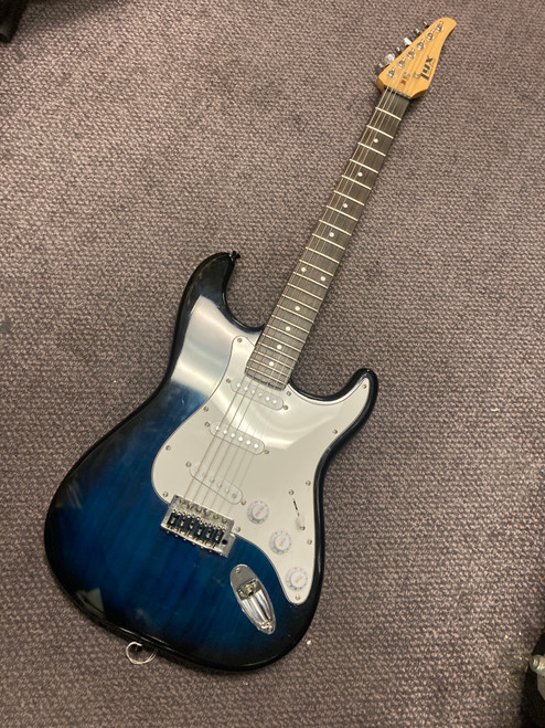 Vist Large View of Product Image Which is Used Lyx Pro S-TYPE S Type Electric Guitar Blue 6-String