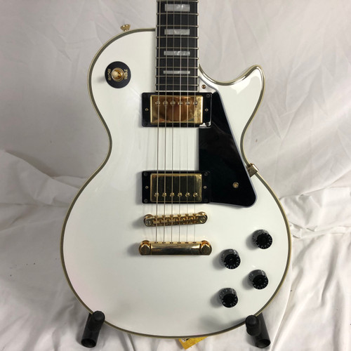 Vist Large View of Product Image Which is Used Epiphone LES PAUL CUSTOM LP Type Electric Guitar White 6-String